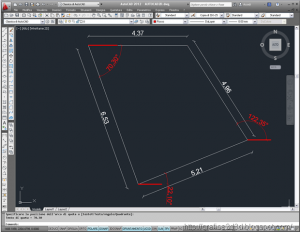 autocad 2012 : linee inclinate