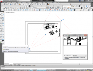 autocad 2012 : impostazione camera ed illuminazione