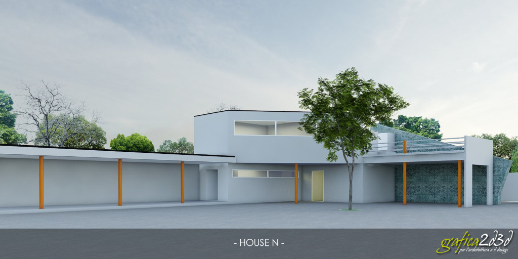 HOUSE N - exterior test hdri light