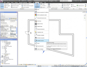 Revit linee di sezione spezzate