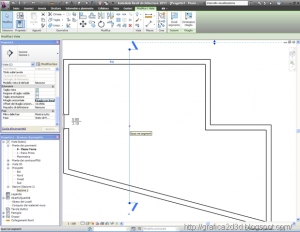 Revit linee di sezione spezzate