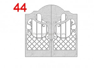 Disegni cancelli in dwg : catalogo 3.16