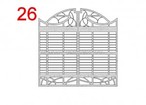 Disegni cancelli in dwg : catalogo 2.15