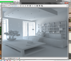 V-ray sketchup tutorial interior white room