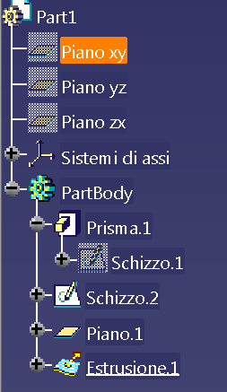 Catia v5 modalità normale e ibrida differenze