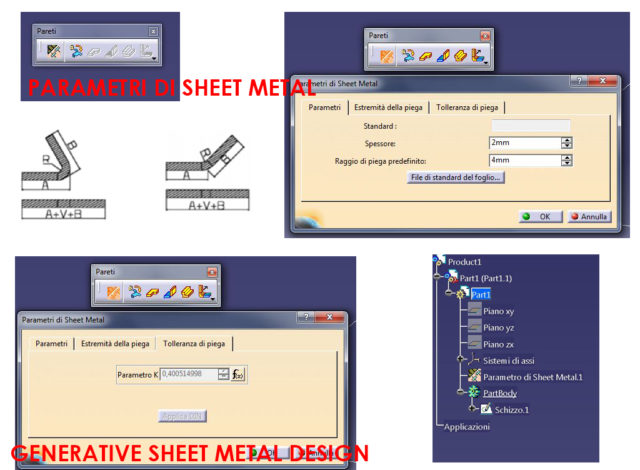 Catia v5 generative sheet metal design