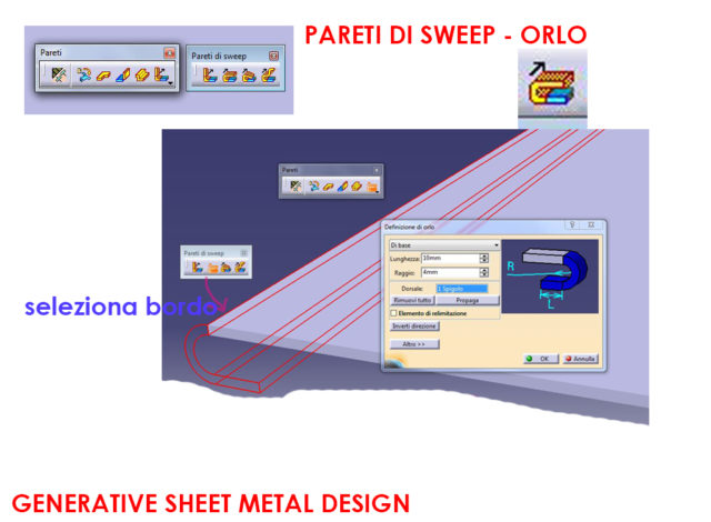 Catia v5 generative sheet metal design