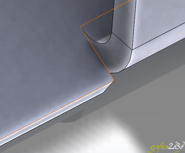 Lamiere solidworks : linguetta flangia base