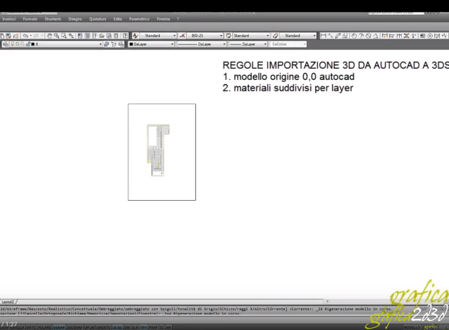 Come importare un file autocad in 3d studio max