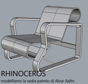 Modelliamo la Sedia Paimio con rhinoceros